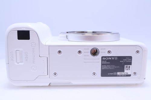 Sony Mirrorless Interchangeable Lips Zv-E1 Vlog Vlogcam (White)(