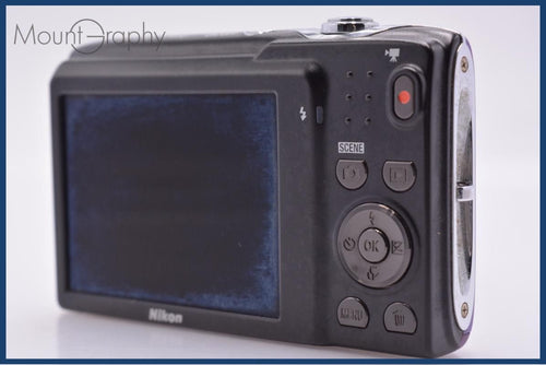 Compact Digital Camera Nikon Coolpix S3100 5X #Am7650