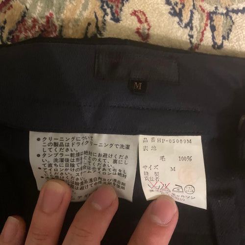 Comme Des Garcons Homme Slacks 80S Black