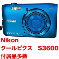 Nikon Compact Digital Camera Coolpix S3600