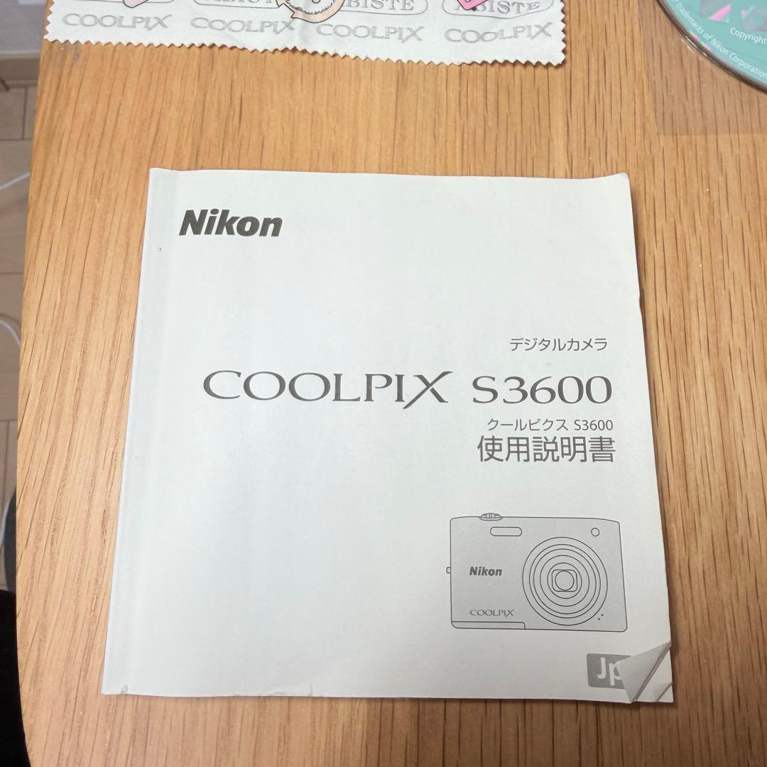 Nikon Compact Digital Camera Coolpix S3600