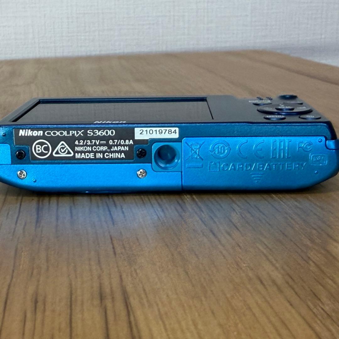 Nikon Compact Digital Camera Coolpix S3600