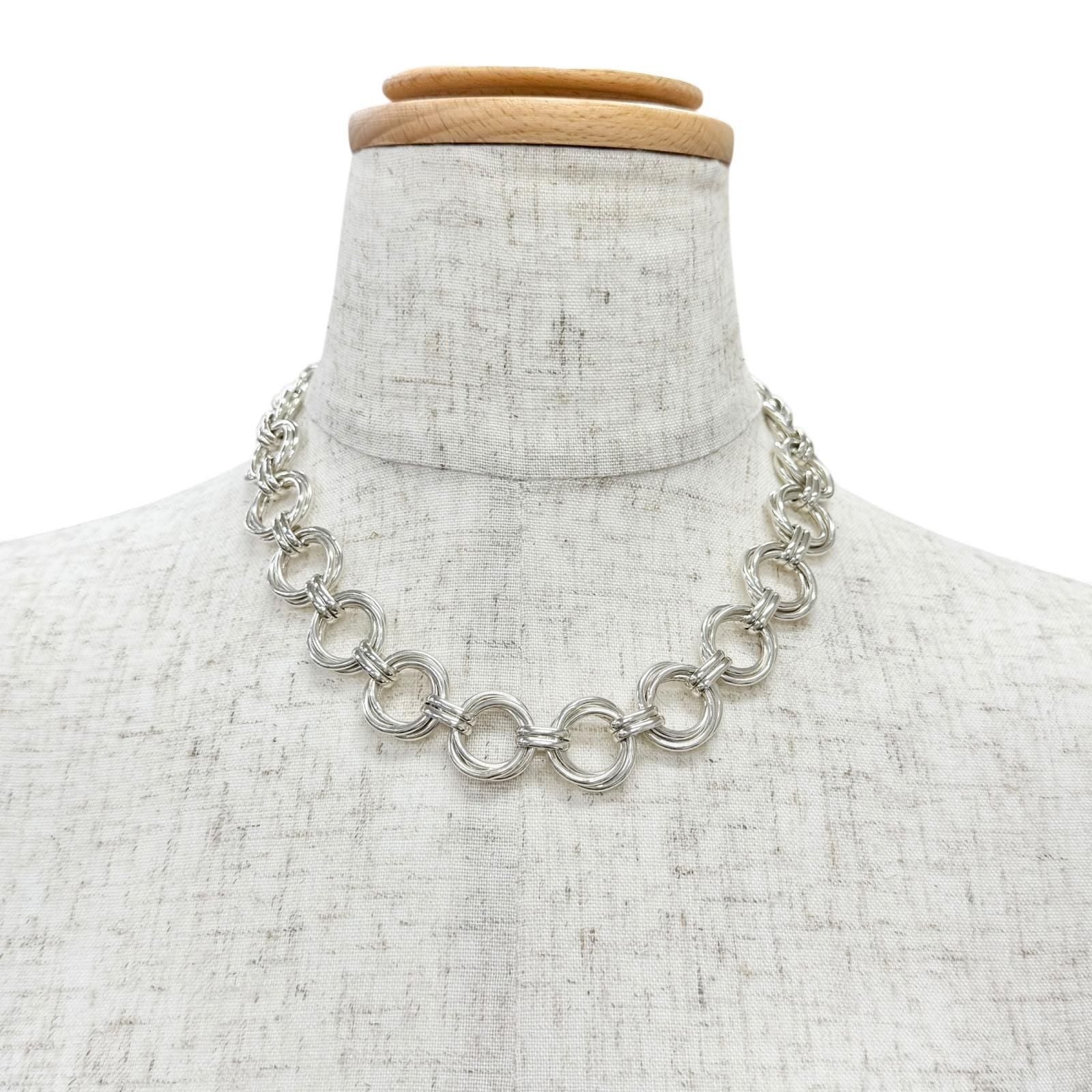 Tiffany Necklace Tiffany&Co. 925 66.7G (Color)