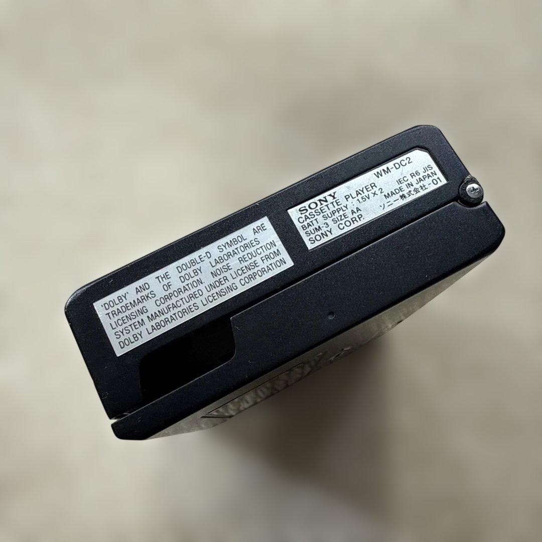 Sony Cassette Player Walkman Wm-Dc2