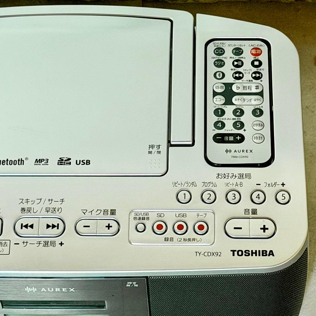Toshiba Radio And Boombox Ty-Cdx92 Sd Usb Cd