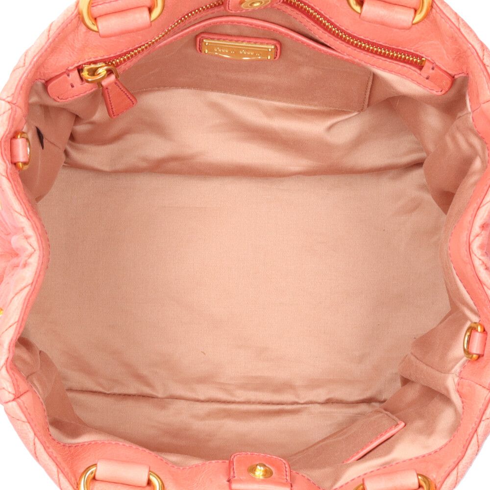 Miu Shoulder Bag Rn0928 /Rosa