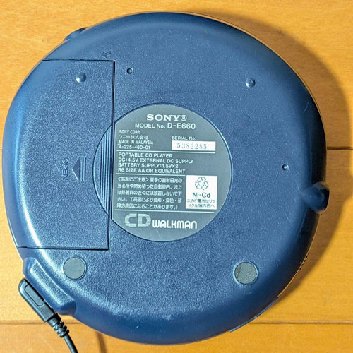 Sony Portable Cd Players Walkman D-E660