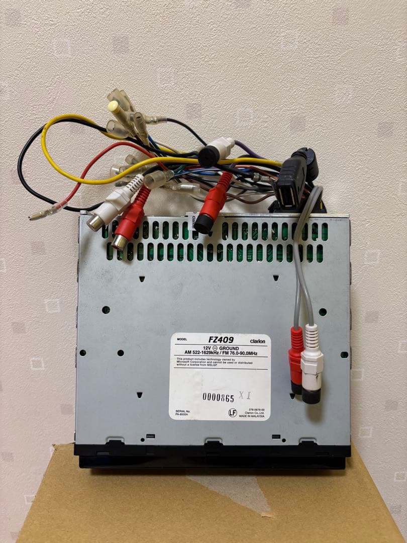 Clarion Decks, Players Changers 1Din Usb Fz409