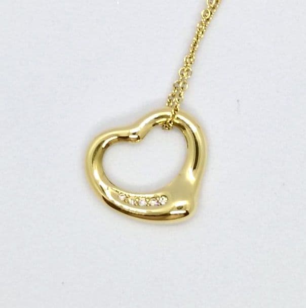 Tiffany Necklaces K18Yg