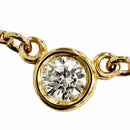 Tiffany Necklace Tiffany&Co. 750(Yg) 1P 0.03Ct 1.76G (Color)