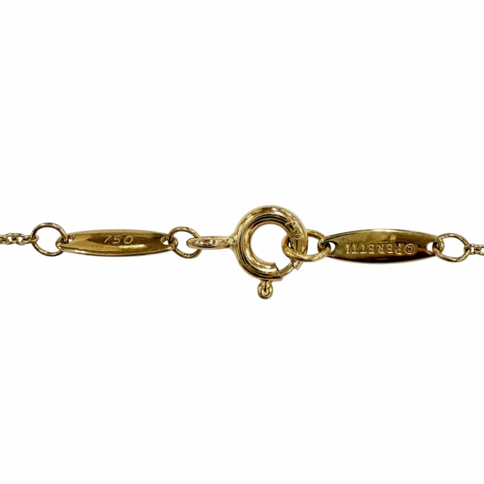 Tiffany Necklace Tiffany&Co. 750(Yg) 1P 0.03Ct 1.76G (Color)