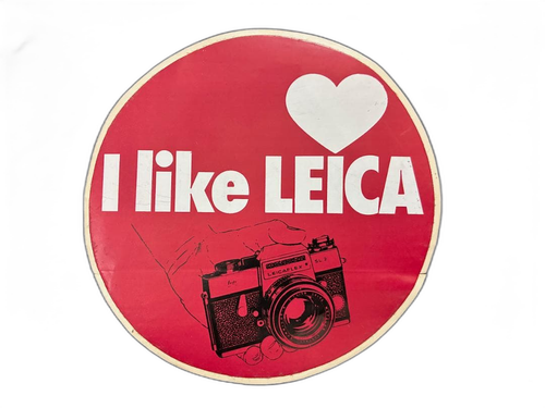 Leica Slr Camera (Film) "I Like