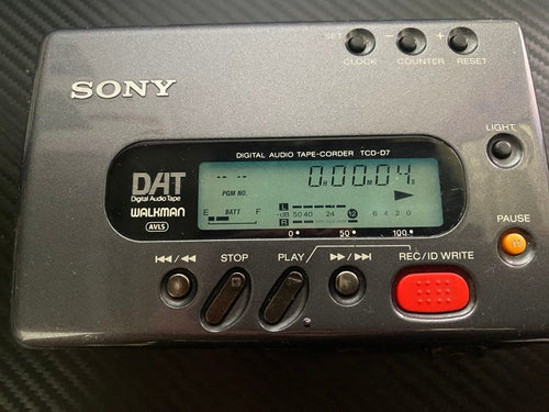 Sony Dat Walkman Tcd D7