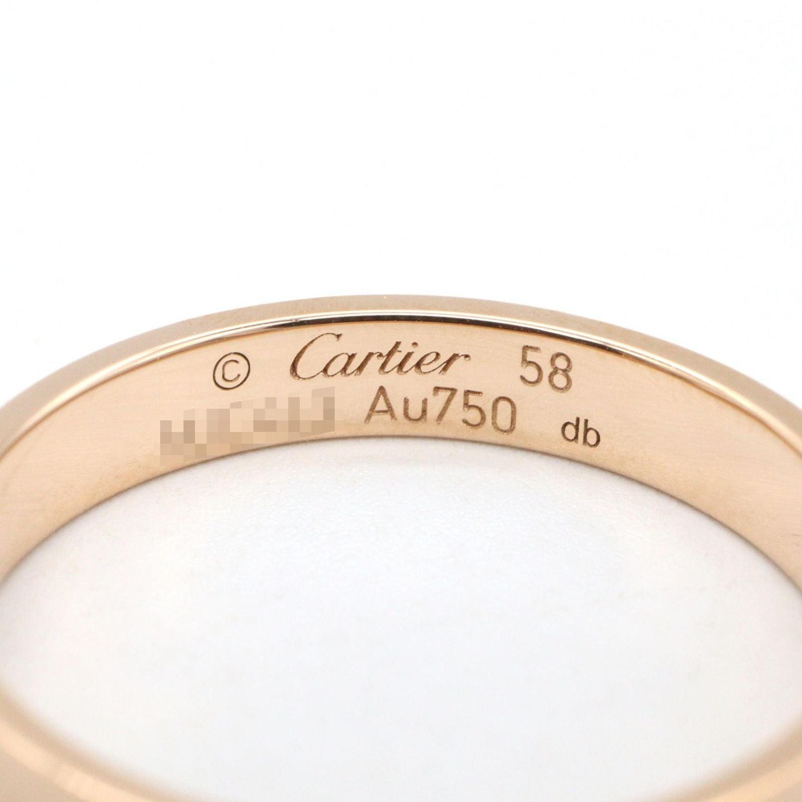 Cartier Ring B4085200 K18Pg Used A