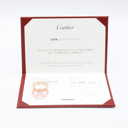 Cartier Ring B4085200 K18Pg Used A