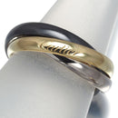 Cartier Ring Sm 54 K18Yg/Wg/ #195915