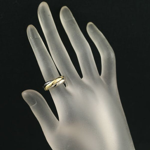 Cartier Ring Sm 54 K18Yg/Wg/ #195915