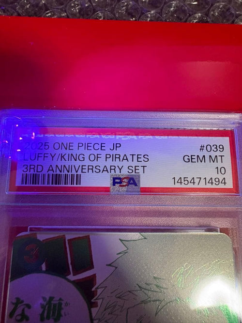 One Piece Card Game Psa10