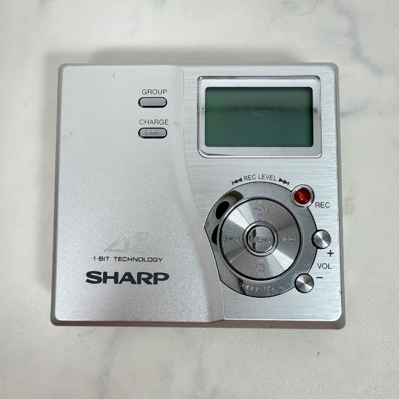 Sharp Portable Md Player Md-Dr77-S 718K