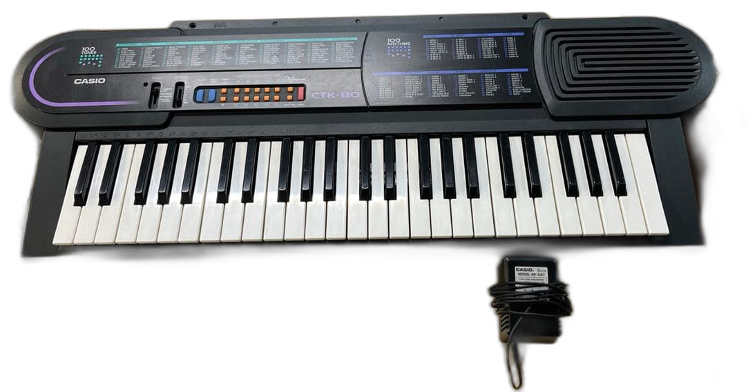 Keyboard Electronic Piano Casio Ctk-80