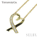 Tiffany Necklace K18Yg
