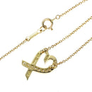 Tiffany Necklace K18Yg