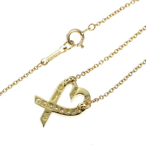 Tiffany Necklace K18Yg