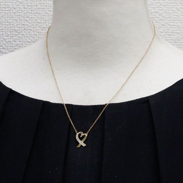 Tiffany Necklace K18Yg