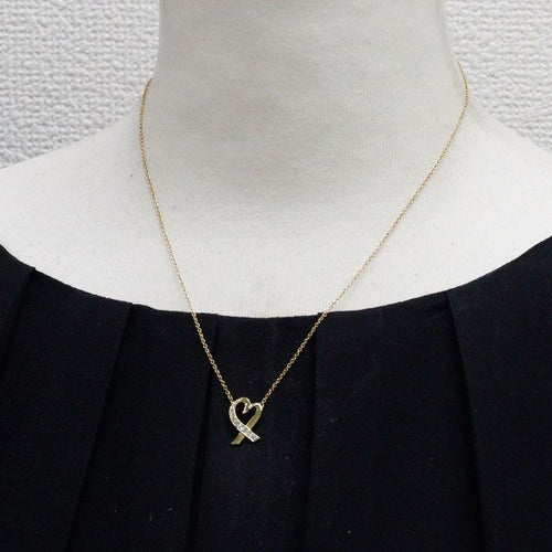 Tiffany Necklace K18Yg