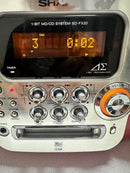 Sharp Cd, Md Cassette Decks 1-Bit Md/Cd System Sd-Fx20
