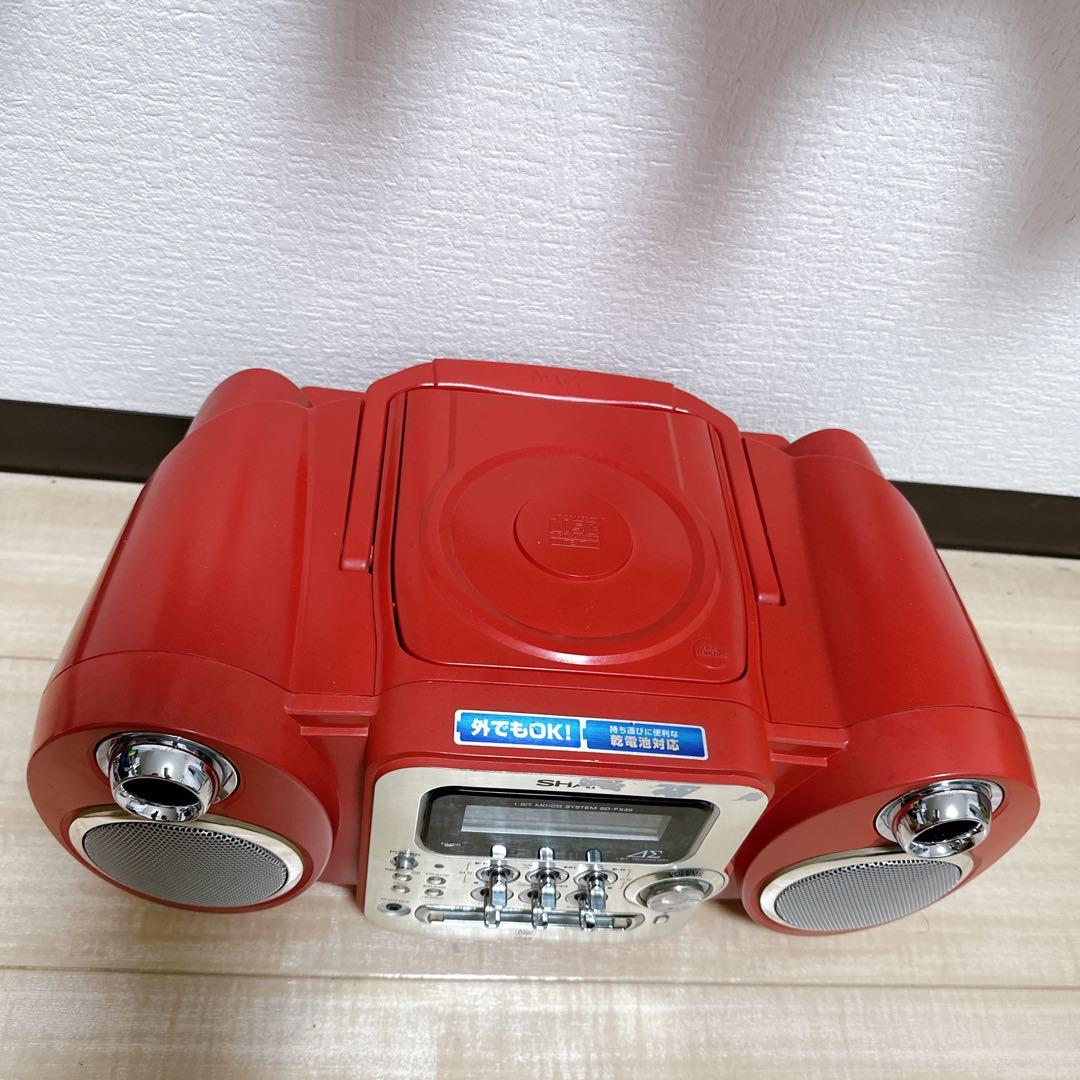 Sharp Cd, Md Cassette Decks 1-Bit Md/Cd System Sd-Fx20