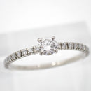 Cartier Ring 0.19Ct E Vvs1 3Ex 49 9 Pt950 4665