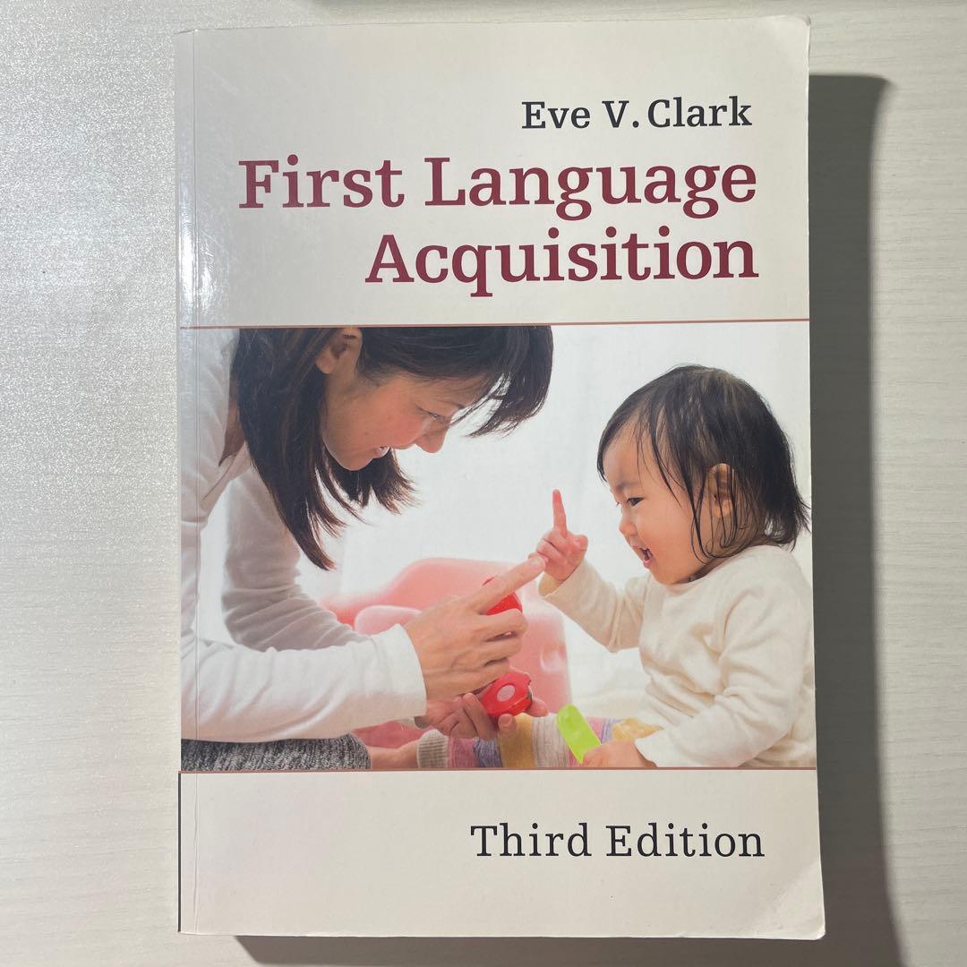 Foreign-Language Books First Language Acquisition 3