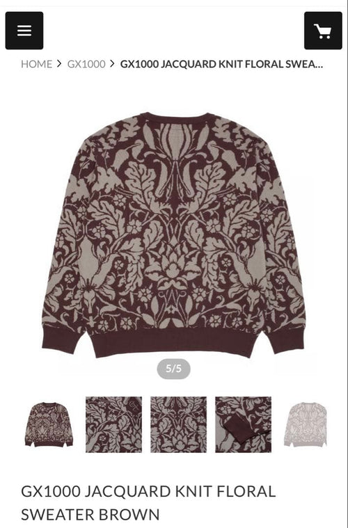 Knit Sweater Gx1000