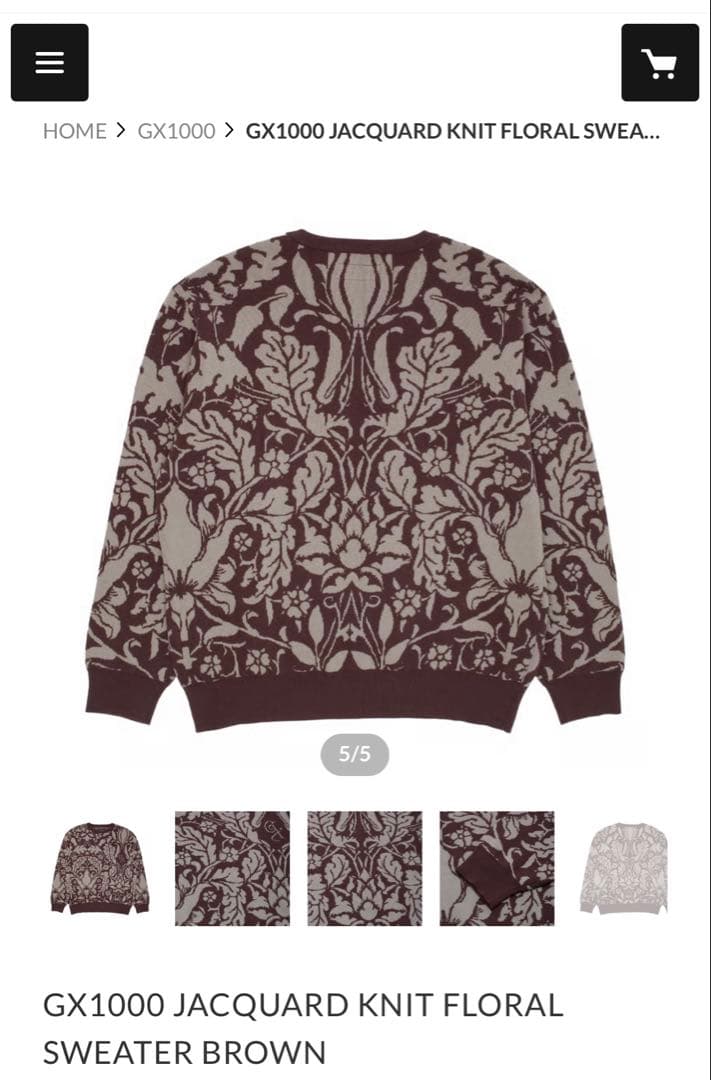 Knit Sweater Gx1000