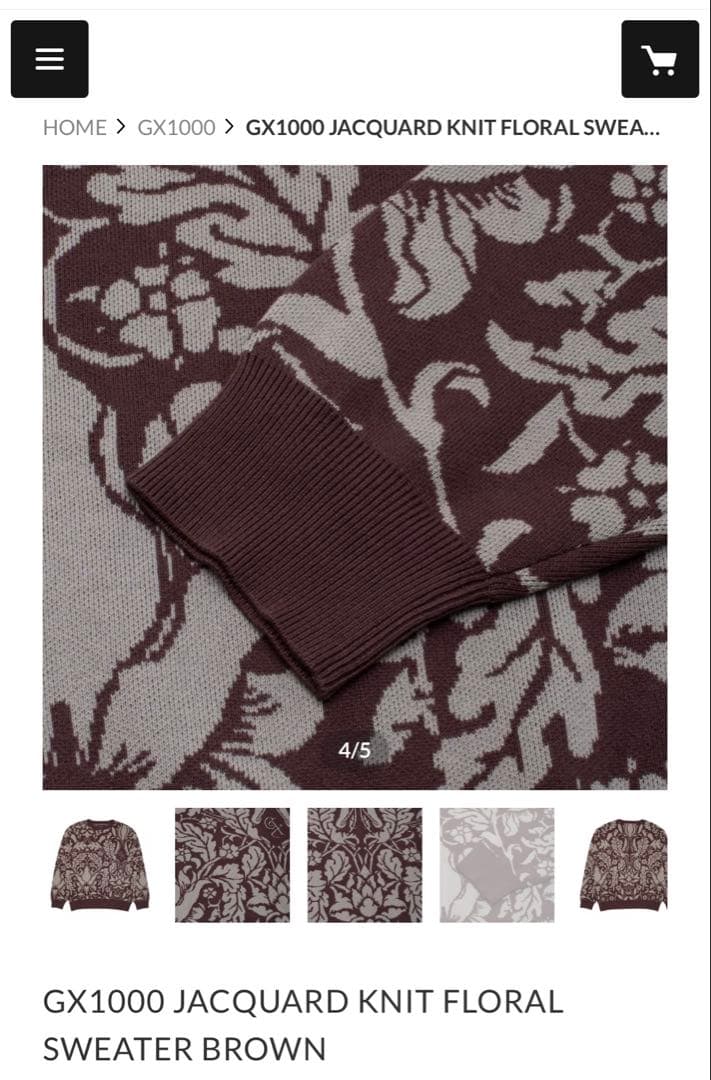 Knit Sweater Gx1000