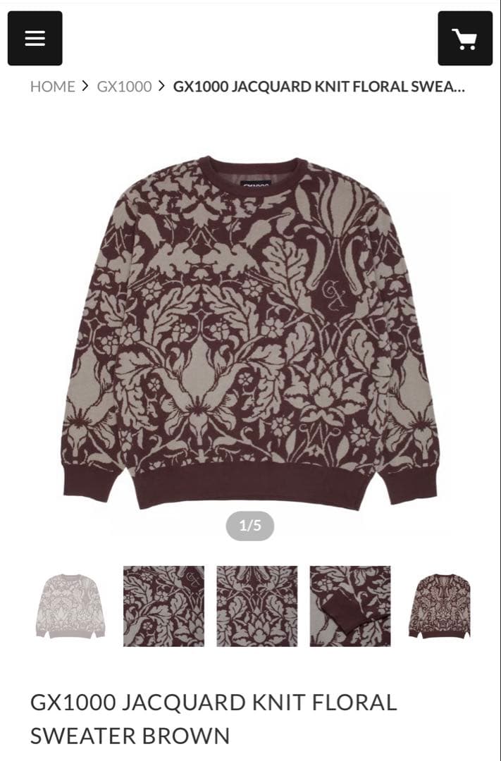 Knit Sweater Gx1000