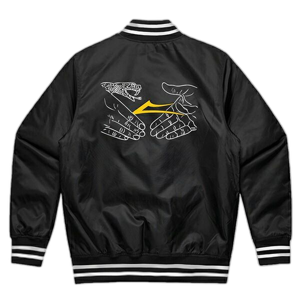 Others Lakai X Doomsayers Bomber Jacket Black Skate Sk8
