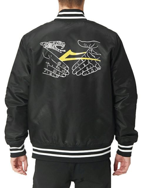 Others Lakai X Doomsayers Bomber Jacket Black Skate Sk8