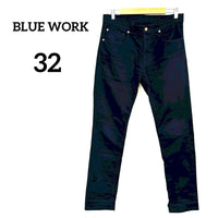 Blue Work Straight Jeans 32