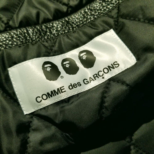 A Bathing Ape Stadium Comme Des Garcons Varsity Jacket Xl 2023