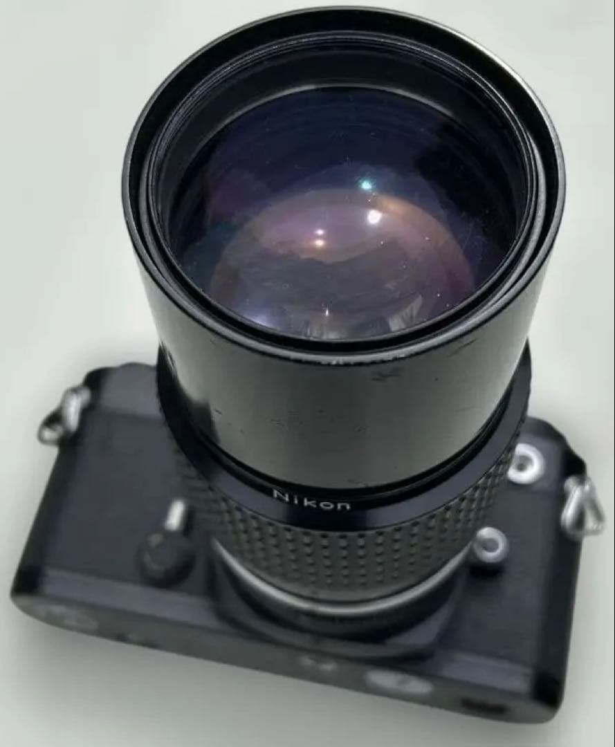 Nikon Slr Camera (Film) Fe Nikkor 200Mm50Mm 1.4