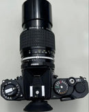 Nikon Slr Camera (Film) Fe Nikkor 200Mm50Mm 1.4