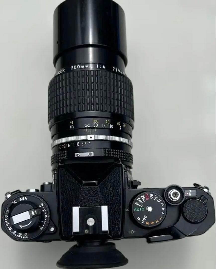 Nikon Slr Camera (Film) Fe Nikkor 200Mm50Mm 1.4