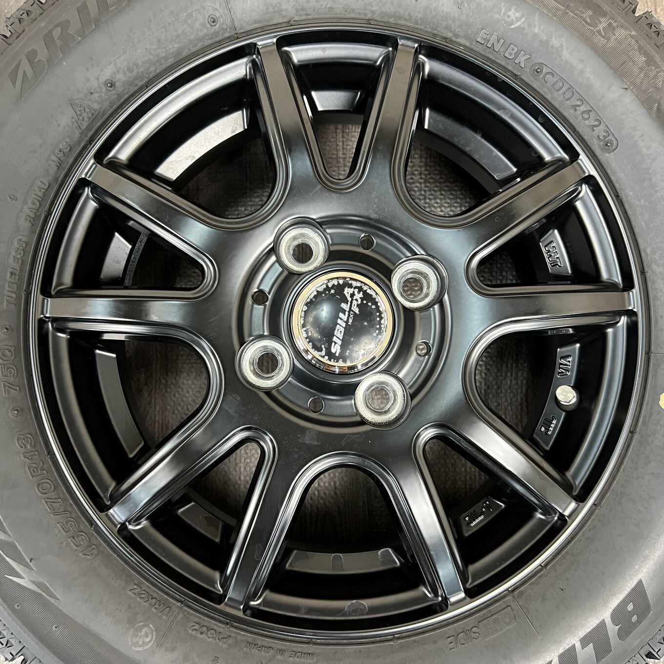 Dunlop 13 Inches Topy Sibilla Next Px 4X100 #89D40426