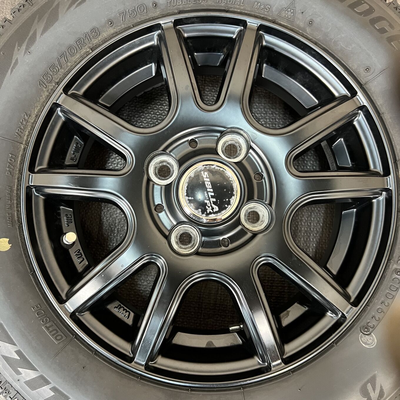 Dunlop 13 Inches Topy Sibilla Next Px 4X100 #89D40426