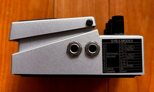 Bass Effects Units Boss Syb-5 Synthesizer
