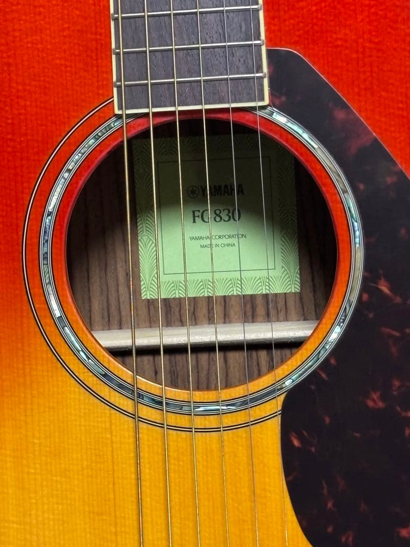 Yamaha Acoustic Guitars Fg830 Ab