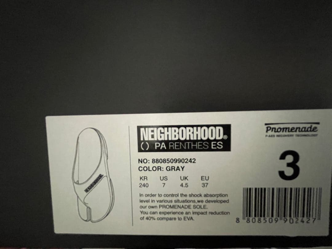Neighborhood Sandals Nh X Paes Flipflop