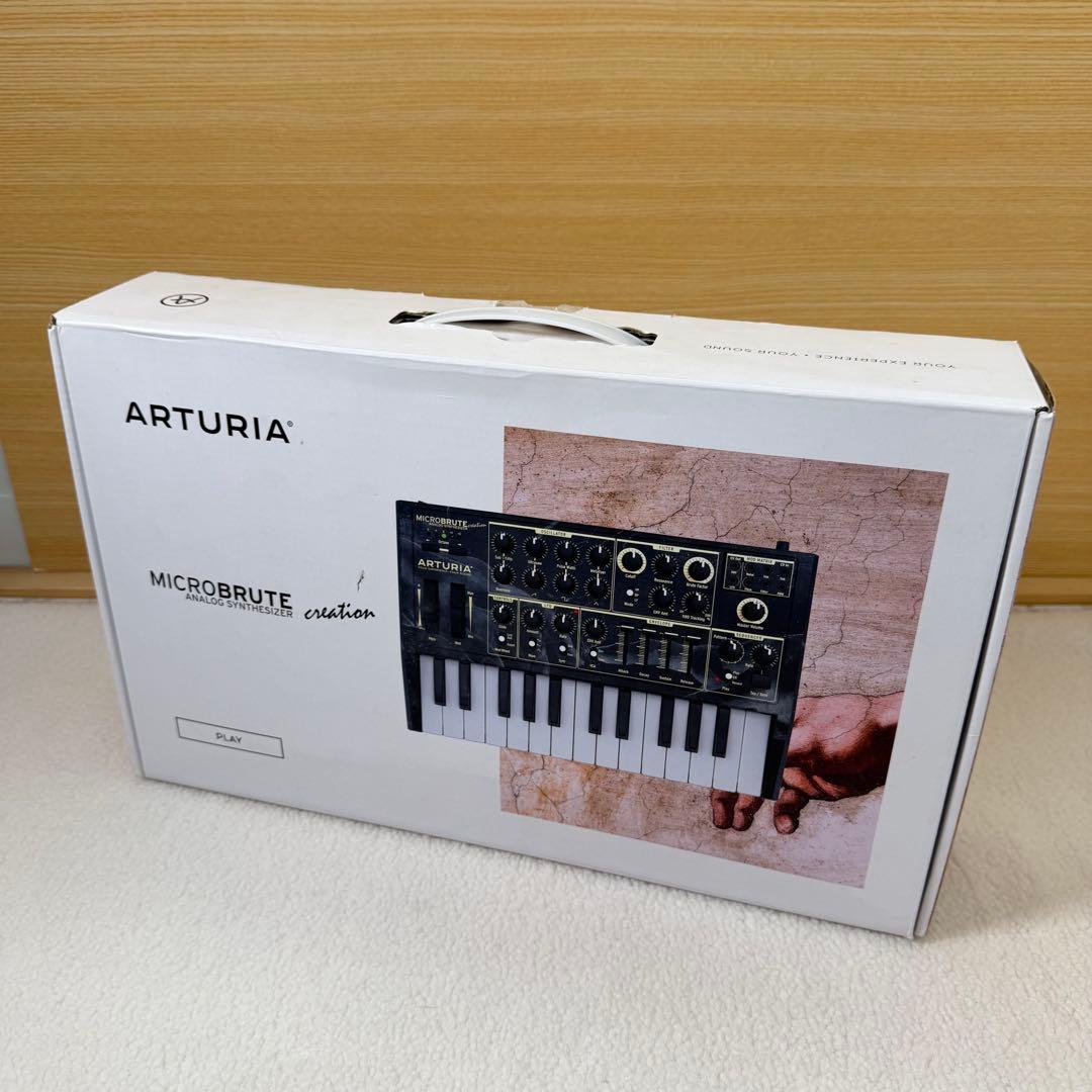 Moog Analog Synthesizers Arturia Microbrute Creation Edition